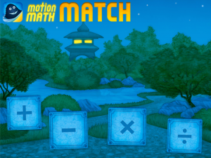 Motion math games #1